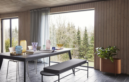 Ławka Hübsch NORM czarna