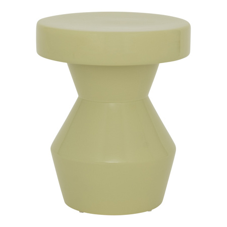 side table Sculptural pale green