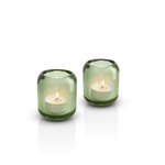 2 Acorn tealight holder Pine