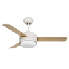 Ceiling fan with LEDS C4 KLAR lamp white
