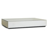 Mirror block coffee table clear (120x80cm)
