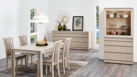 Dining table #23 SKOVBY natural