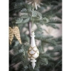 Hisar Ornament, White, Glass