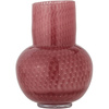 Roscoe Vase, Rose, Glass