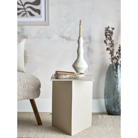 Tasha Side Table, Nature, Metal