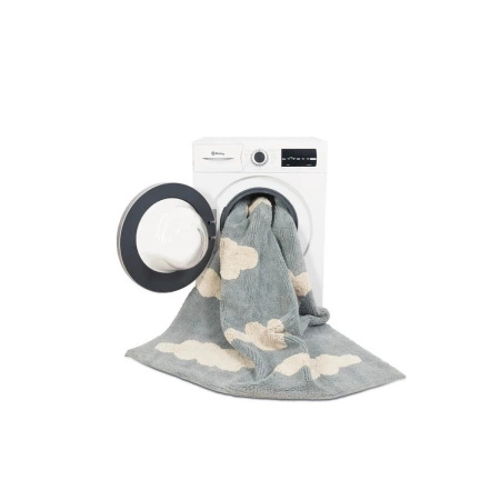 Dywan bawełniany Lorena Canals CLOUDS niebieski 160 x 120 cm