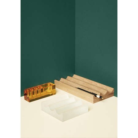 Oblique Dining Chair Brown