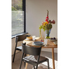 Oblique Dining Chair Black