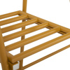 Clothing rack with hanger/hook set, ginger orange