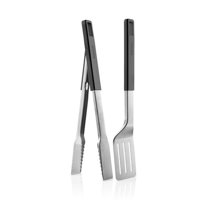 EVA SOLO Black Grill Tongs and Spatula Set