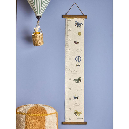 Plane Measure Board, Blue, Paper