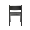 Oblique Dining Chair Black