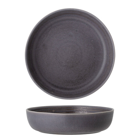 Raben Bowl, Grey, Stoneware
