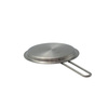 Pokrywka ze stali nierdzewnej Eva Trio srebrna 13 cm