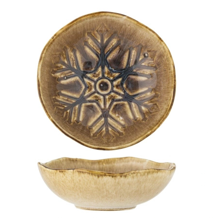 Acco Bowl, Brown, Stoneware