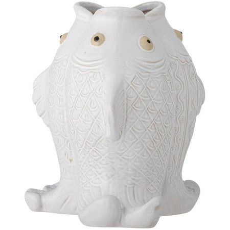 Fili Vase, White, Stoneware