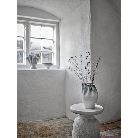 Nisha Vase, Green, Stoneware