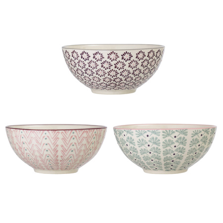 Maya Bowl, Purple, Stoneware