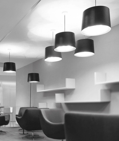 FOSCARINI Twiggy Grande black pendant lamp