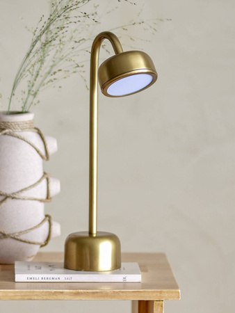 Lampa Stołowa Bloomingville NIKO mosiężna