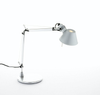 ARTEMIDE Tolomeo Micro silver desk lamp