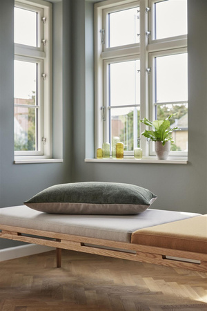 HÜBSCH AMBER lounger, beige, natural, orange