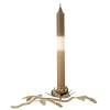 Gretchen Candle Holder, Gold, Metal