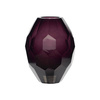 HÜBSCH PLUM glass vase purple