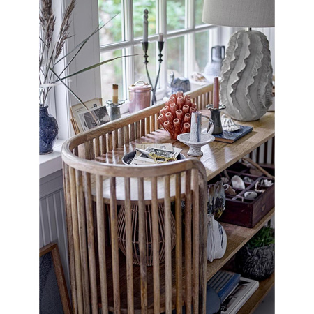 Świecznik Bloomingville AKEEM brązowy