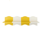 Bubbi Shelf, Yellow, MDF