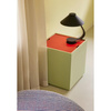 Vault Side Table/Storage Box Light green/Red