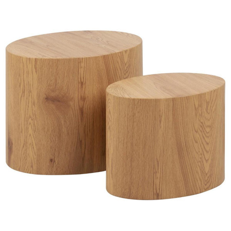 Coffee Table FERN Unique matt wild oak
