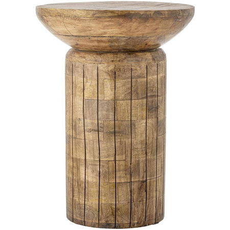 Yasme Side Table, Nature, Mango