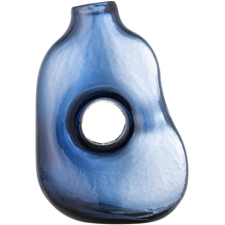 Harri Vase, Blue, Glass