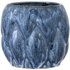 Posey Flowerpot, Blue, Stoneware