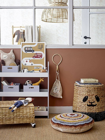 BLOOMINGVILLE YOUL Natural Basket with Lid