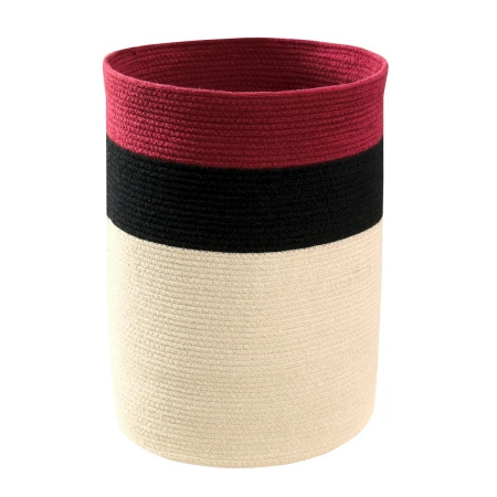 Kosz Lorena Canals BAZAAR czarny