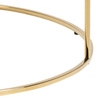 Coffee Table SAGE Unique gold chrome