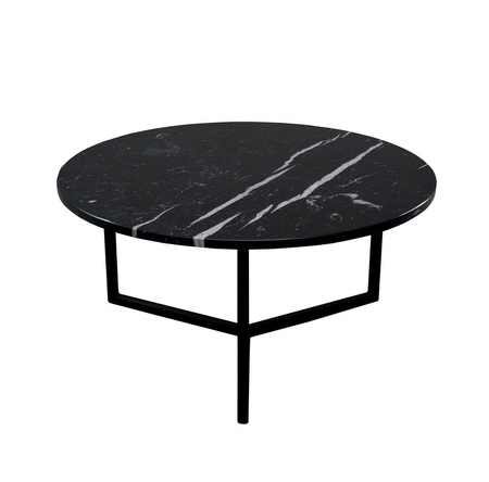 Coffee table IGNE FURNITURE BLACK MOON 60 cm black