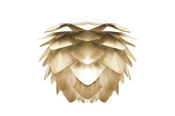 Klosz UMAGE SILVIA BRUSHED BRASS mosiężny