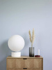 HÜBSCH HERRINGBONE wooden chest of drawers, natural