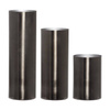Set of 3 HÜBSCH GREY vases