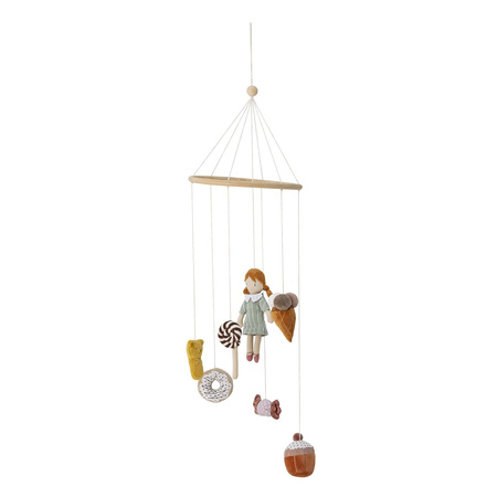 Children's decoration BLOOMINGVILLE ROSANA brown