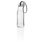 Glass drinking bottle 0.5 l Black