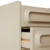 Space nightstand, cream