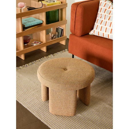Rocco Pouffe Ochre