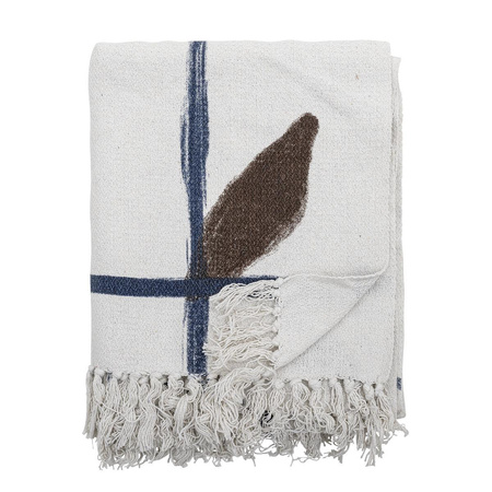 Imperia Throw, Nature, Recycled Cotton