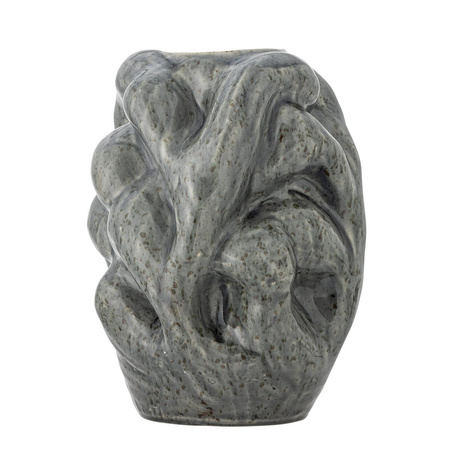 Vuelle Vase, Grey, Stoneware