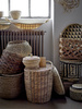 BLOOMINGVILLE NICO Basket, Set of 3 Natural