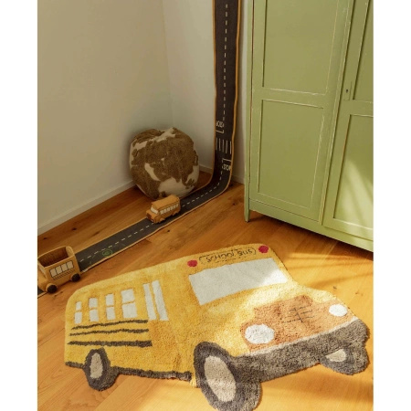 Dywan bawełniany Lorena Canals BUS żółty 130 x 90 cm